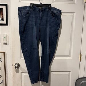 Democracy Women's Boyfriend Jeans - Dark Blue